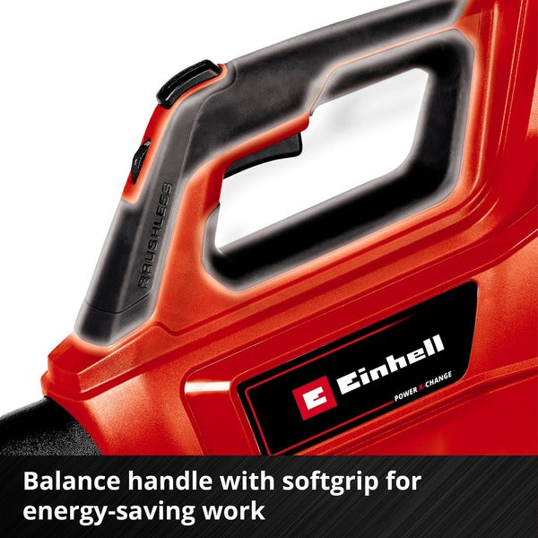 Einhell Professional Akku-Laubbläser GE-LB 36/210 Li E - Solo, 36Volt (2x18V) (rot/schwarz, ohne Akku und Ladegerät)