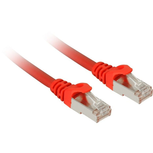 Patchkabel SFTP RJ-45 Κατηγορίας 7a (Κόκκινο, 2 Μέτρα)