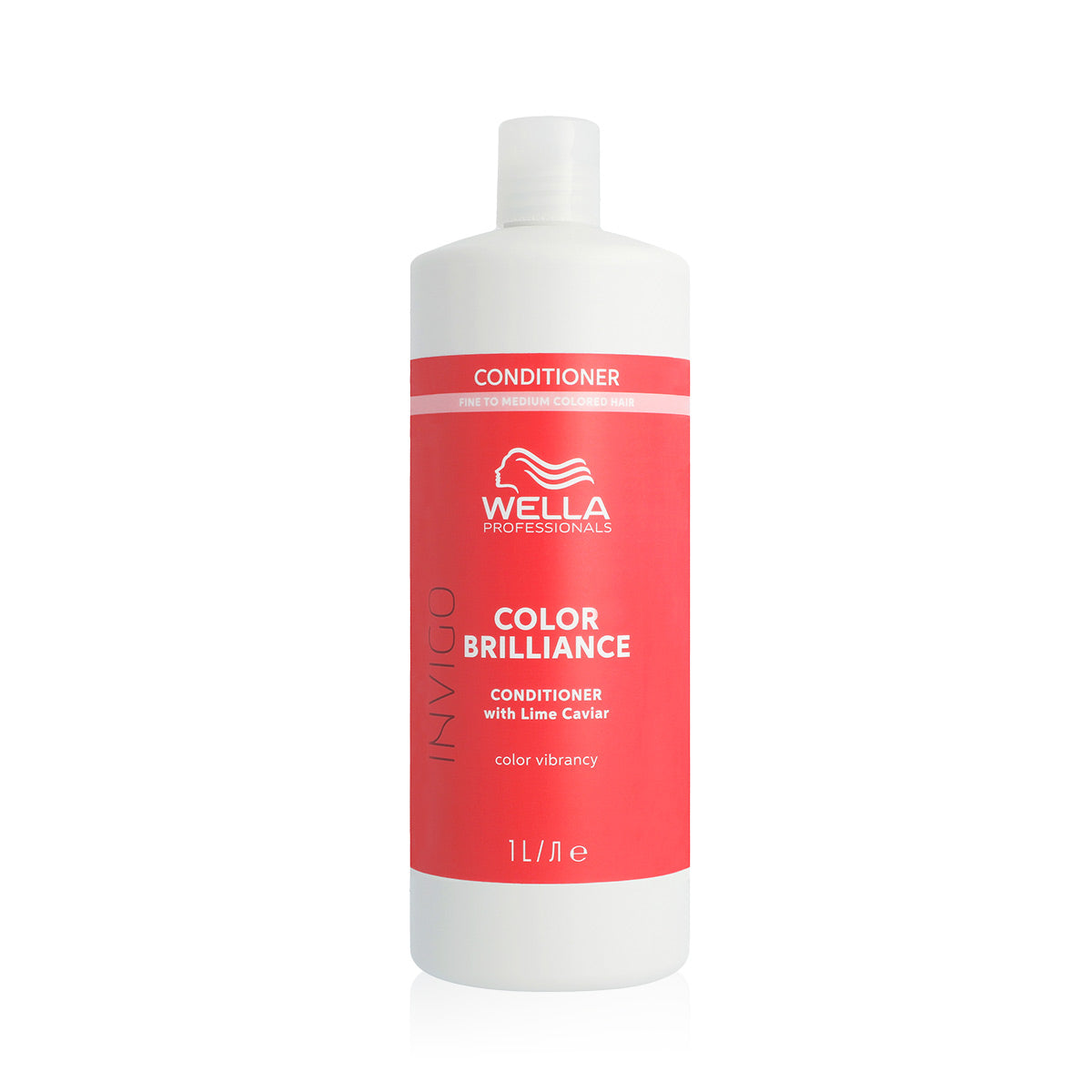 Wella Invigo Color Brilliance Conditioner with Lime Caviar for Fine to Medium Colored Hair, 1000 ml