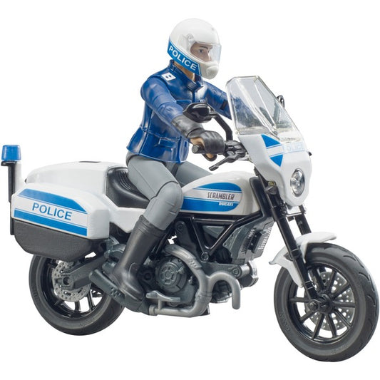 BRUDER bworld Scrambler Ducati Polizeimoto