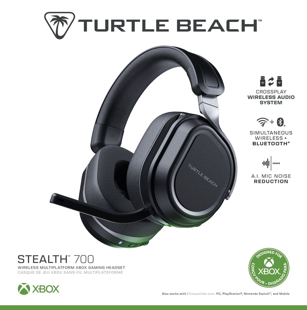 Turtle Beach Stealth 700 GEN 3 Xbox, black