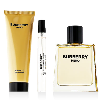 Burberry Hero Eau de Toilette 100 ml + Mini Eau de Toilette 10 ml + Shower Gel 75 ml for Men