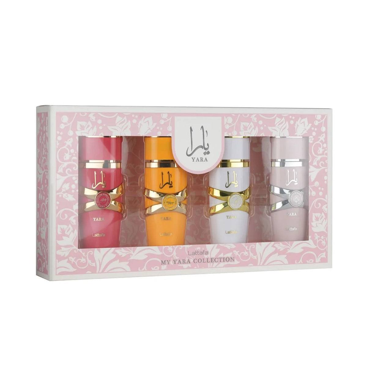 Lattafa Yara EDP Yara 25 ml + EDP Yara Candy 25 ml + EDP Yara Moi 25 ml + EDP Yara Tous 25 ml (woman