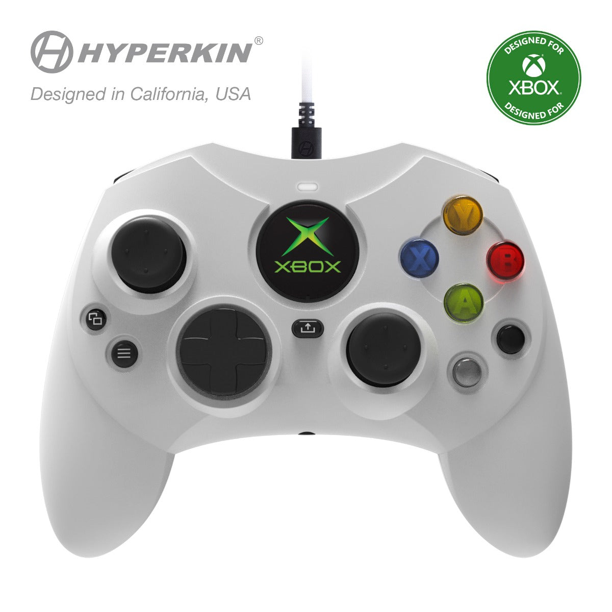 Hyperkin Controller DuchesS kabelgebunden weiß        XBOX