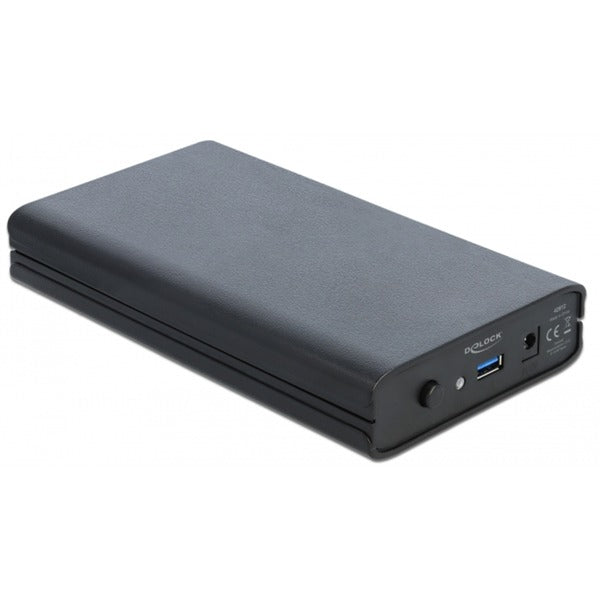 DeLOCK Externes Gehäuse für 3.5″ SATA HDD mit SuperSpeed USB (schwarz)