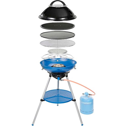 Campingaz Party Grill 600 R Gaskocher (schwarz/blau, 50 mBar)