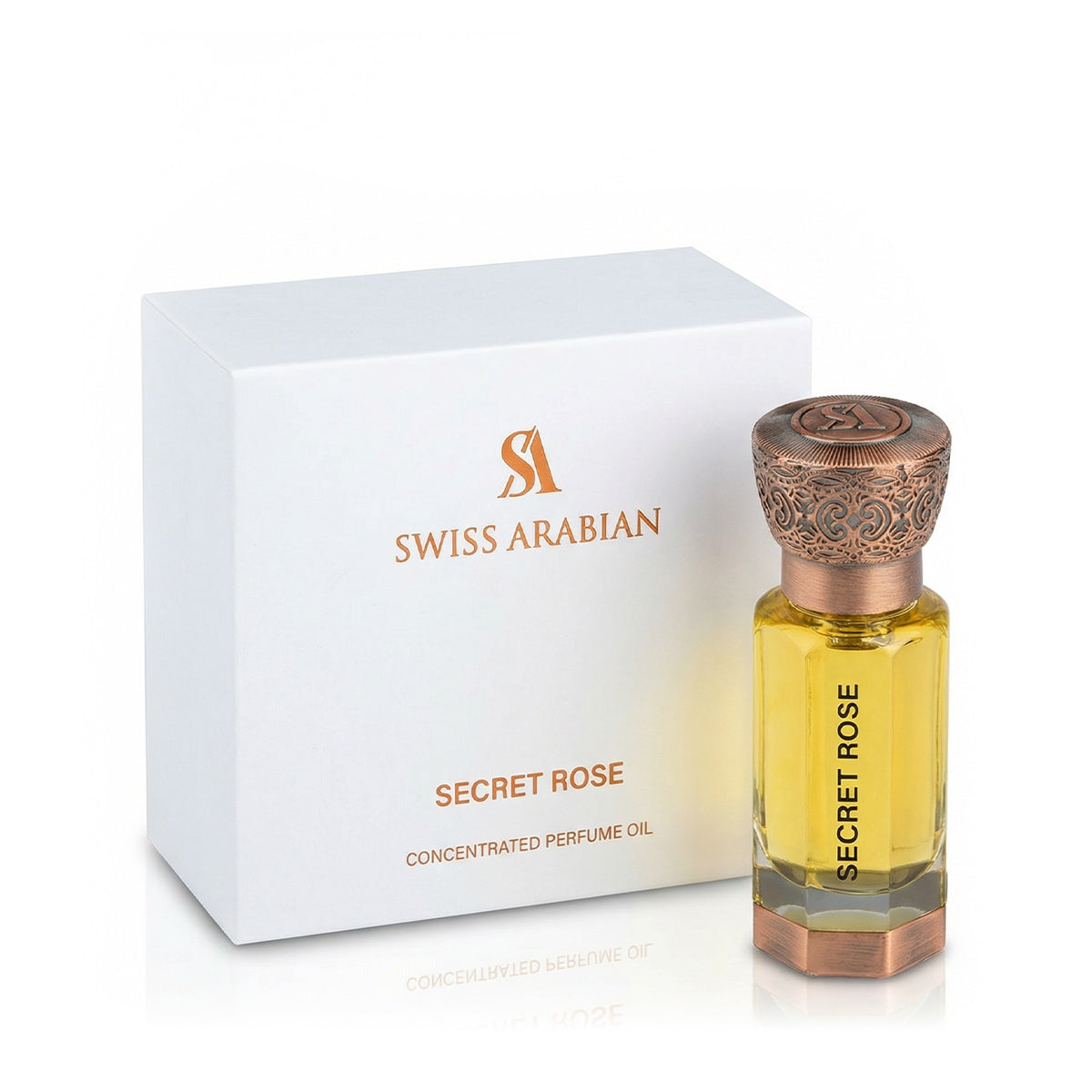 Swiss Arabian Secret Rose Perfumed Oil 12 ml (Unisex)