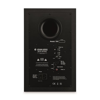 Adam T8V Studio Monitor Speaker in Black