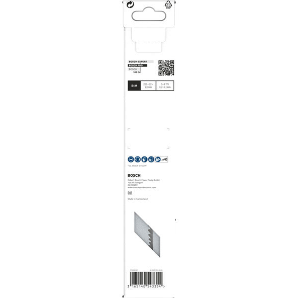 Bosch Powertools PRO Multi Material Demolition Säbelsägeblatt S 1110 VF, 5 Stück (Länge 225mm)