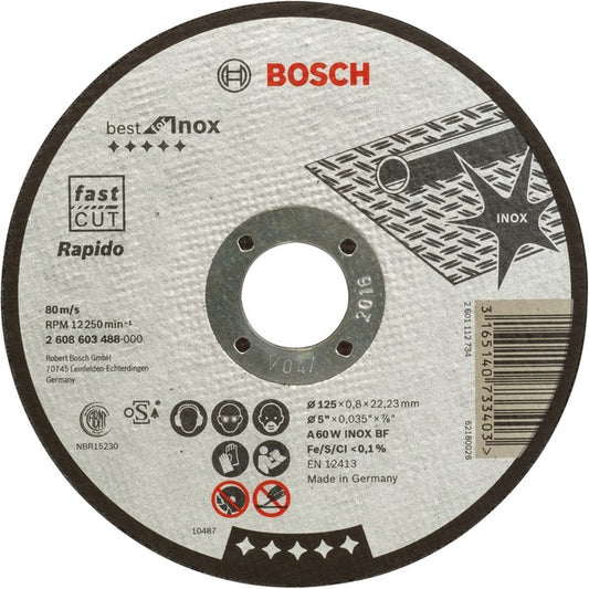 Bosch Rapido Trennscheibe για Inox Ø 125mm