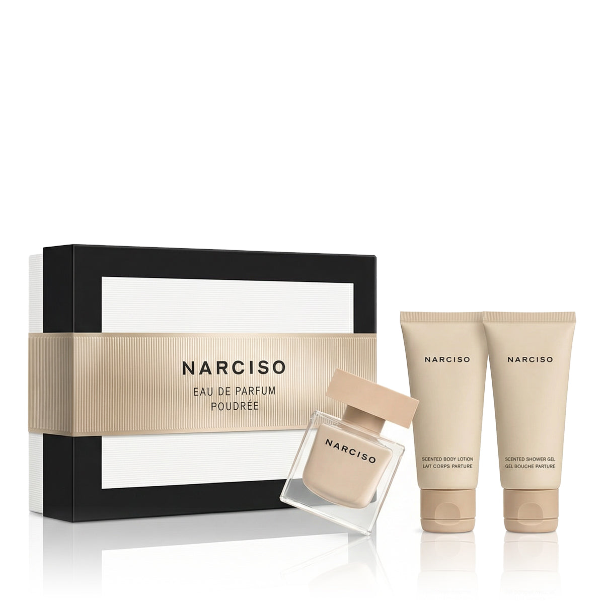 Narciso Rodriguez Narciso Poudrée Eau de Parfum 50 ml + Shower Gel 50 ml + Body Lotion 50 ml (for women)