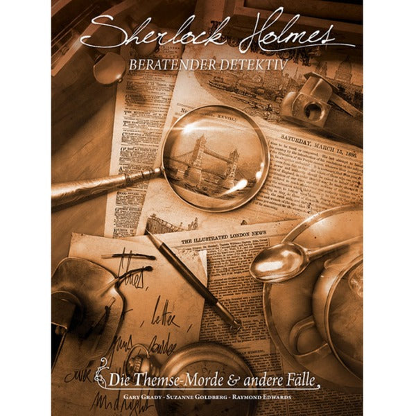 Asmodee Sherlock Holmes Beratender Detektiv: Die Themse-Morde & andere Fälle