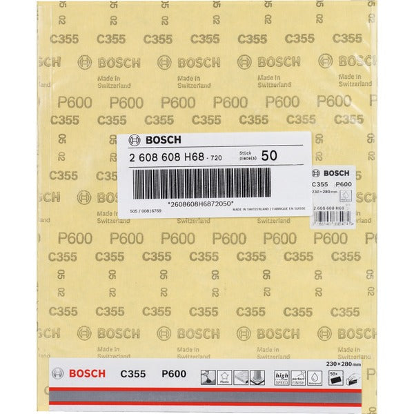 Bosch Schleifblatt C355 για Χειροκίνητη Τρίψιμο