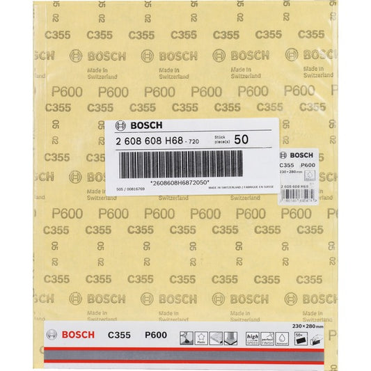 Bosch Schleifblatt C355 για Χειροκίνητη Τρίψιμο