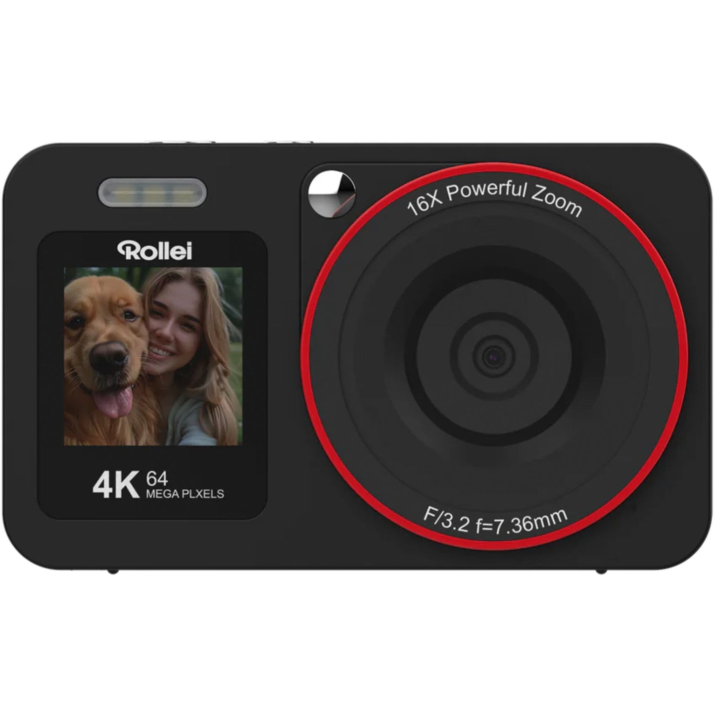 Rollei Compactline 64 Dual Screen - Υψηλής Ποιότητας Μηχανή Φωτογραφίας με Διπλή Οθόνη