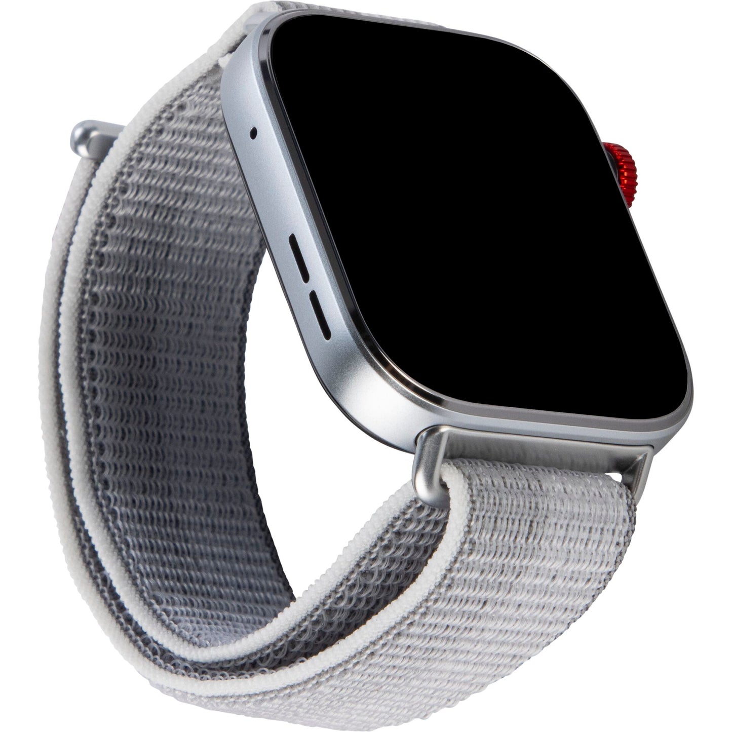 Huawei Watch Fit 4 ασημένιο νάιλον λουράκι