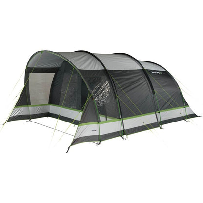 High Peak Family Tunnel Tent Garda 5.0 (Gray/Green)