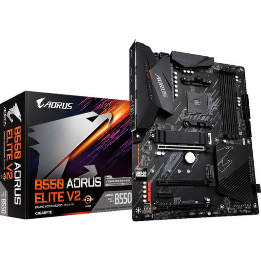 B550 AORUS ELITE V2 (Σκούρο Γκρι)