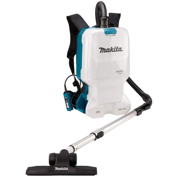 Makita DVC660Z (weiß/blau, ohne Akku, ohne Ladegerät)