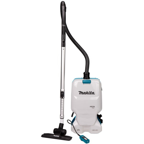 Makita DVC660Z (weiß/blau, ohne Akku, ohne Ladegerät)