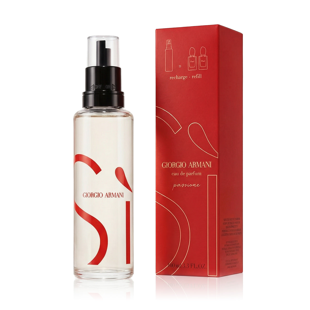 Giorgio Armani Sì Passione Eau De Parfum Refillable 100 ml (woman)