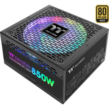 Thermaltake Toughpower GF2 ARGB 850W (schwarz, 6x PCIe, Kabel-Management, 850 Watt)