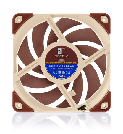 Noctua NF-A12x25 Computer case Fan 12 cm Beige, Brown