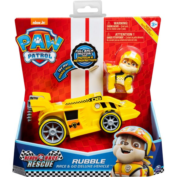 Paw Patrol - Ready, Race, Rescue, Rubbles Deluxe Fahrzeug