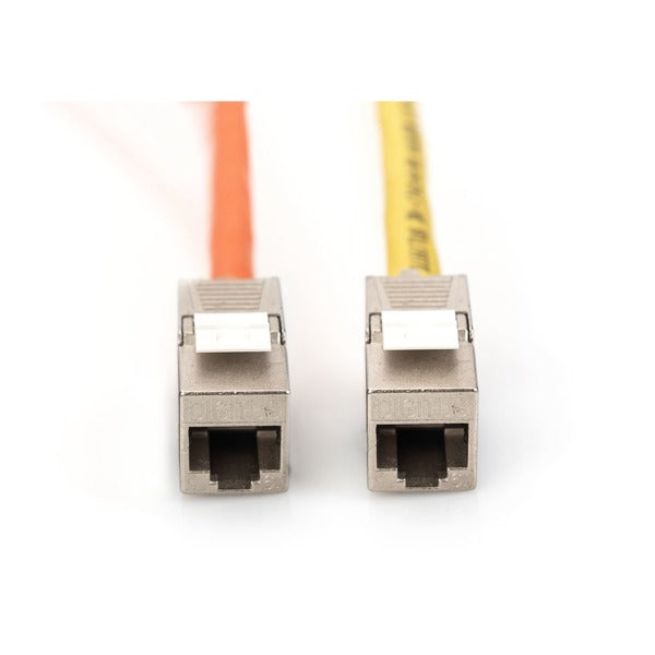 Digitus Cat.6a Keystone-Modul (silber, 24 Stück, mit intelligentem Kabelmanager)