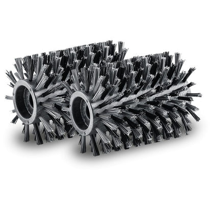 Bürstenwalzen για ξύλινες επιφάνειες PCL4 (Μαύρο, 2 Τεμάχια)
