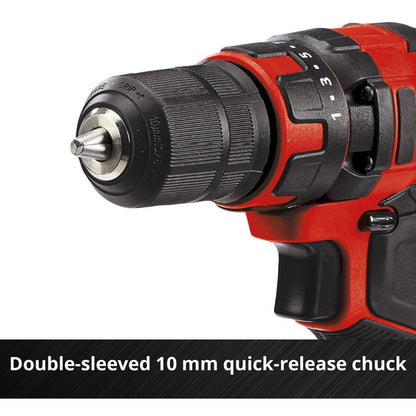Einhell Power X-Change Akku-Bohrschrauber TC-CD 18/35 Li - Solo, 18Volt (rot/schwarz, ohne Akku und Ladegerät)