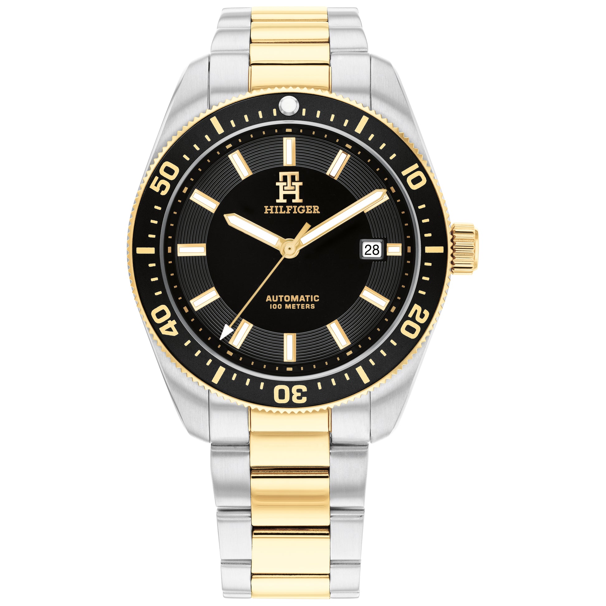 Tommy Hilfiger Men's Watch Model 1710552, 40mm Multicolored Stainless Steel Bracelet