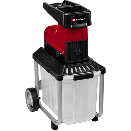 Einhell Elektro-Leisehäcksler GC-RS 60 CB (rot/schwarz, 2.300 Watt)