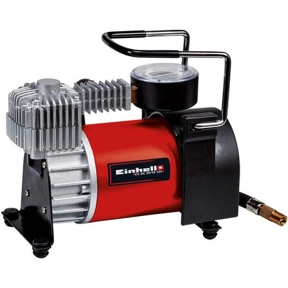 Einhell Auto-Kompressor CC-AC 35/10, 12Volt (rot/schwarz, Zigarettenanzünder-Anschluss)