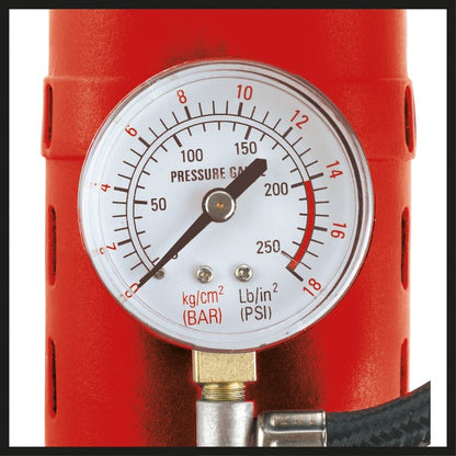 Einhell Auto-Kompressor CC-AC 35/10, 12Volt (rot/schwarz, Zigarettenanzünder-Anschluss)