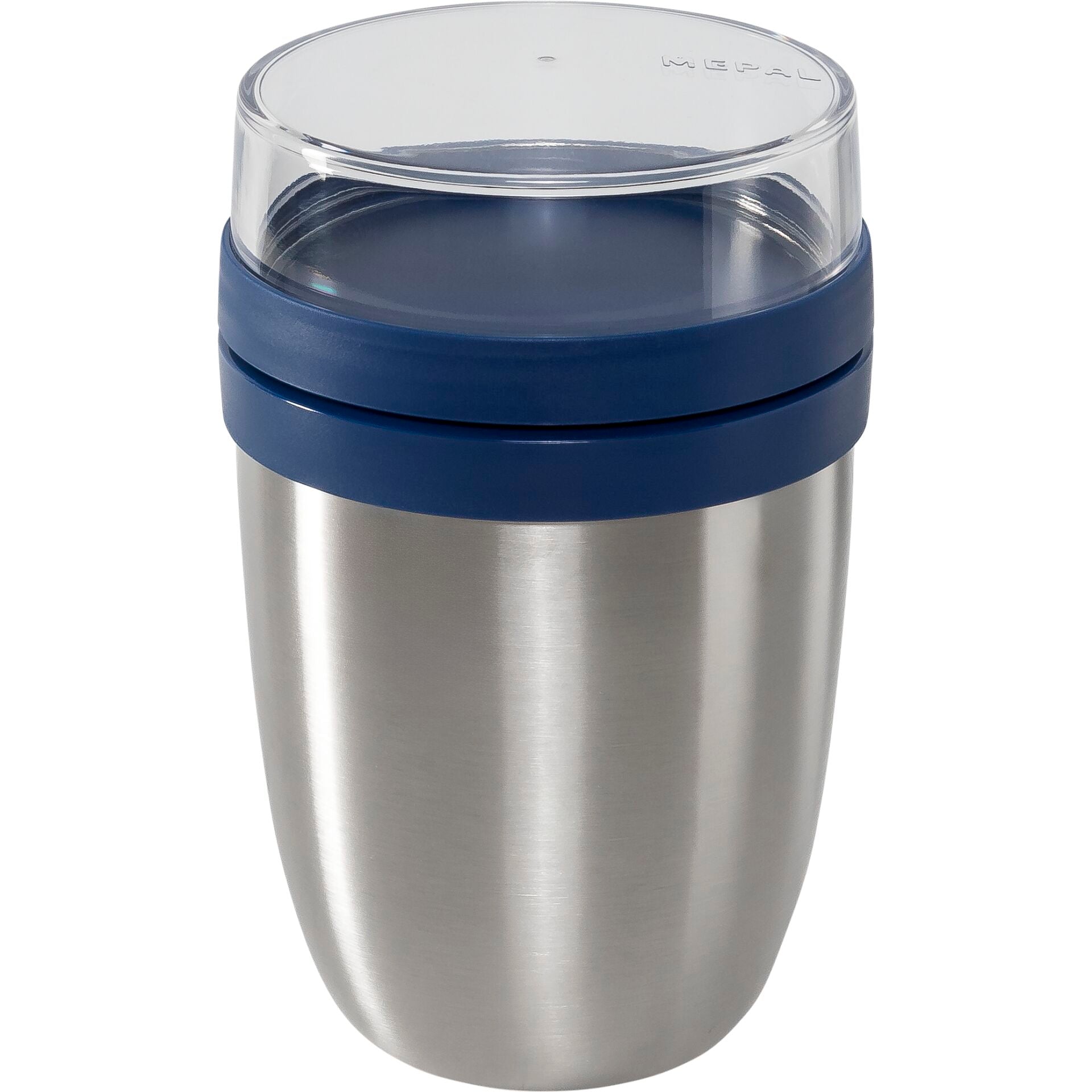 Mepal Thermo-Lunchpot Ellipse από ανοξείδωτο χάλυβα ζωντανό μπλε, 500+200ml