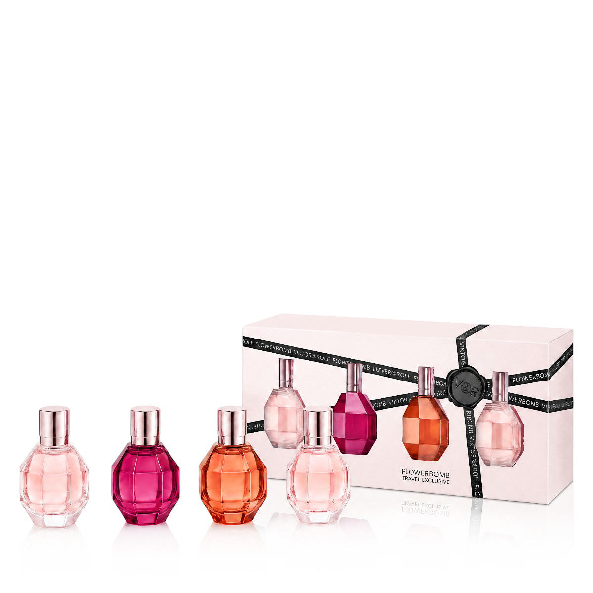 Viktor & Rolf Flowerbomb Eau de Parfum MINI Set, 3 Bottles of 7 ml Each