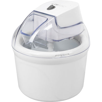 Clatronic Ice Cream Maker ICM 3764 (White, 1.5 Liter Capacity, 12 Watts)
