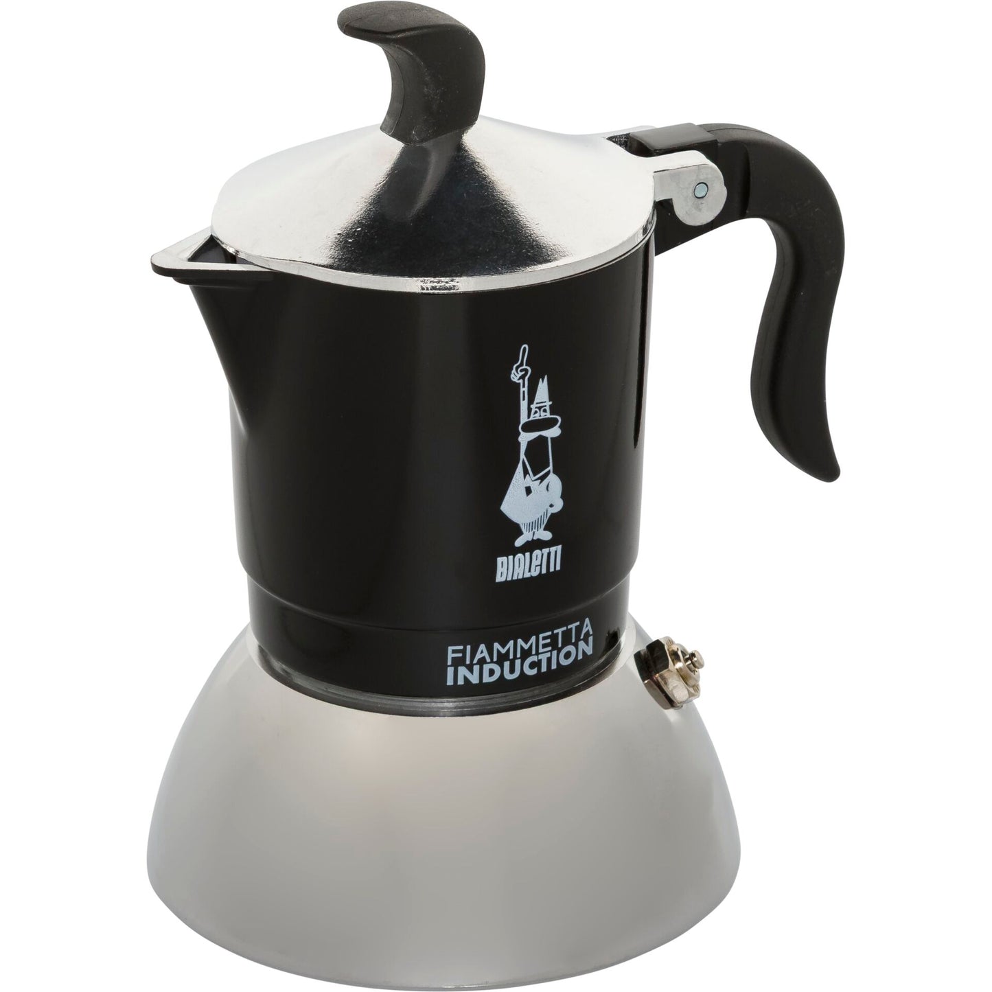 Bialetti FIAMMETTA 2TZ Μαύρη για Ινδοκτίνηση