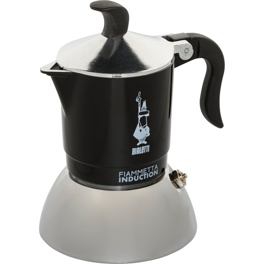 Bialetti FIAMMETTA 2TZ Μαύρη για Ινδοκτίνηση