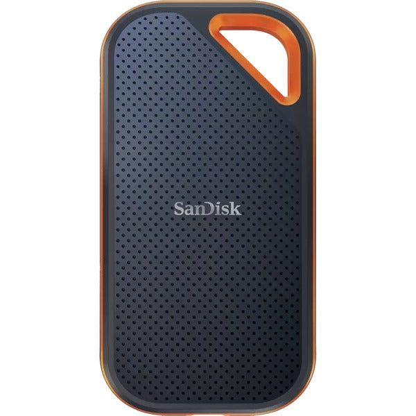 Sandisk Extreme PRO Portable SSD V2 4 TB, Externe SSD (schwarz/orange, USB-C 3.2 Gen 2x2 (20 Gbit/s))