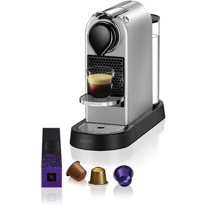 Krups Nespresso CitiZ XN741B (silber)