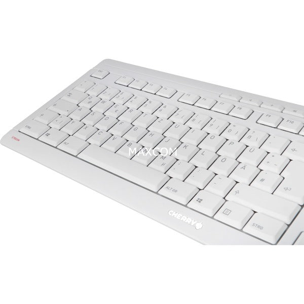 Cherry STREAM DESKTOP RECHARGE (weiß/grau, DE-Layout, Cherry SX-Scherentechnologie)