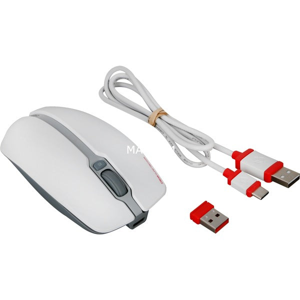 Cherry STREAM DESKTOP RECHARGE (weiß/grau, DE-Layout, Cherry SX-Scherentechnologie)