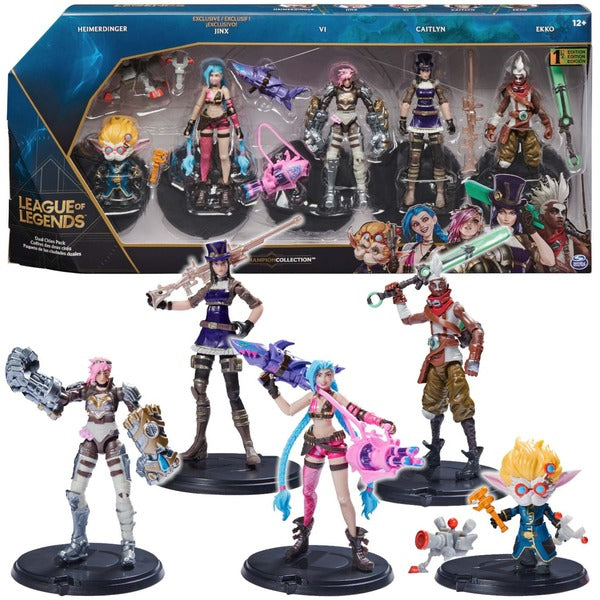 League of Legends - 10cm Actionfiguren 5er Pack