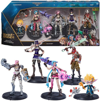 League of Legends - 10cm Actionfiguren 5er Pack