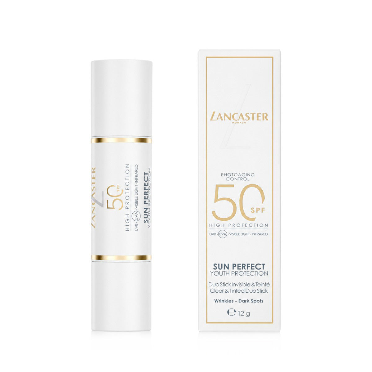 Lancaster Sun Perfect Youth Protection Duo Stick SPF 50 12 g