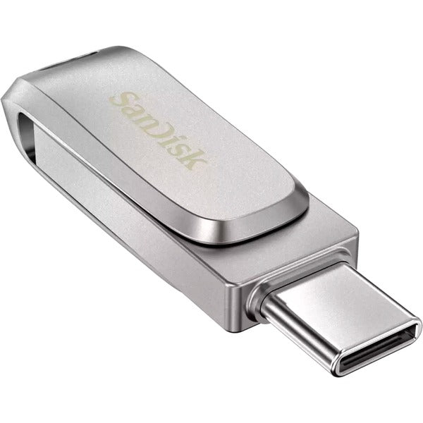SanDisk Ultra Dual Drive Luxe 512 GB (Silver, USB-A 3.2 Gen 1, USB-C 3.2 Gen 1)