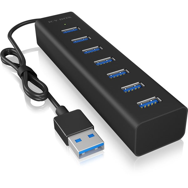 Icy Box IB-HUB1700-U3 (schwarz)