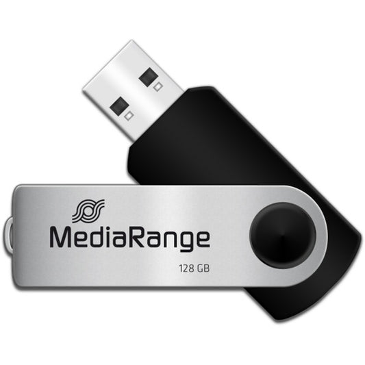 Flexi-Drive 128 GB USB-A 2.0 (Μαύρο/Ασημί)